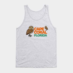 Cape Coral Florida Burrowing Owls Tank Top